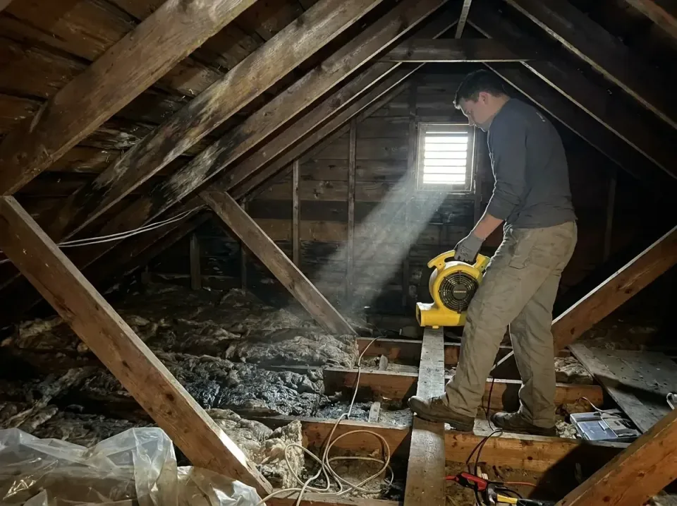 attic-water-damage-drying-proc-007 — frequently asked questions, Emergency Water Extraction & 24/7 Flood Response in Pahokee…